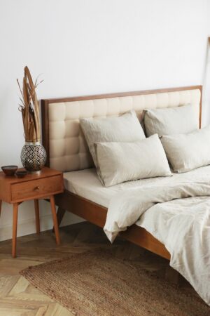 Luxurious Linen Pillowcases Natural Comfort for a Restful Night's Sleep