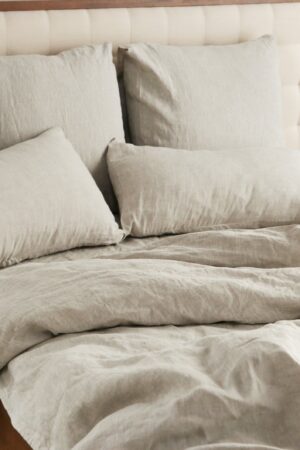 Luxurious Linen Pillowcases Natural Comfort for a Restful Night's Sleep