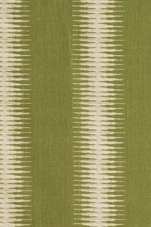 Peter Dunham Ikat Pillow Cover Olive Stripe Throw Pillow for Home Decor