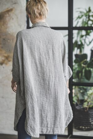 Breezy Linen Oversized Shirt Effortless Style for Every Body