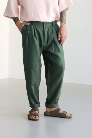 Breezy Linen Joggers Elevate Your Style with Comfort and Style