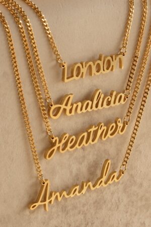 Personalized Name Necklace Elevate Your Style with a Unique Touch