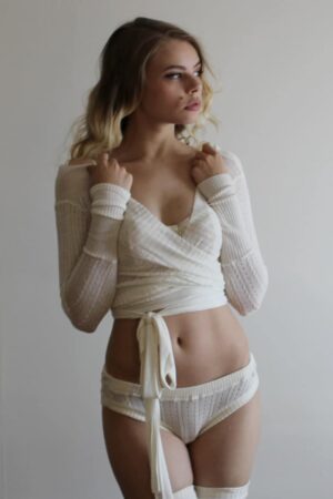 Luxurious Silk Cashmere Wrap Bridal Shrug, Ballet Wrap, and Silk Sweater in One