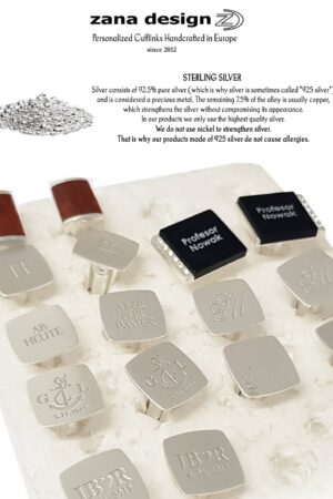 Personalized Cufflinks for the Groom A Timeless Keepsake from the Bride