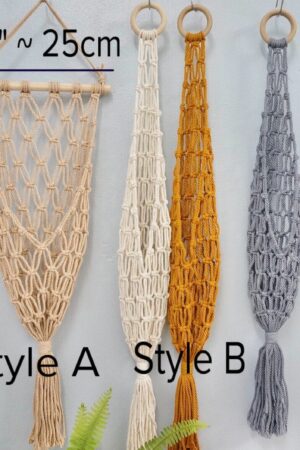 Macrame Potato Tomato Bag Hang Your Fruits and Veggies in Style