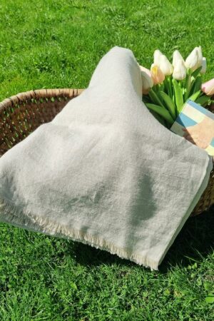 Linen Luxe The Ultimate Picnic Blanket for Unforgettable Outdoor Gatherings