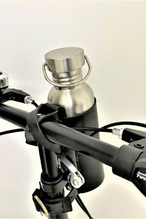 Premium Leather Bike Bottle Holder Secure Hydration for Your Rides