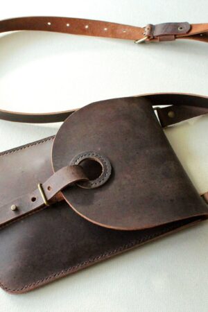 Exquisite Handmade Leather Crossbody Bag Your Perfect Companion for Style and Convenience