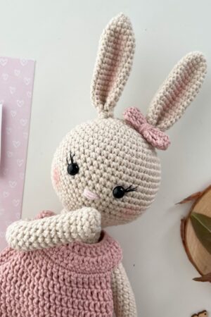 Adorable Crochet Bunny Plush A Cherished Gift for Little Ones