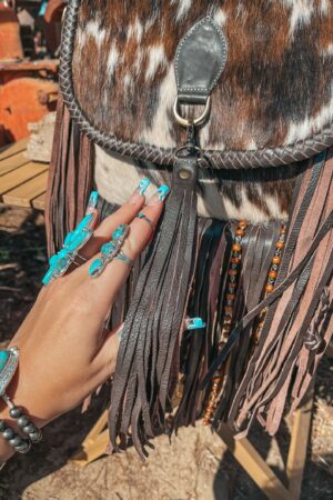 Haute Southern Hyde x Beth Marie Fringe Leather Western Purse for the Modern Cowgirl