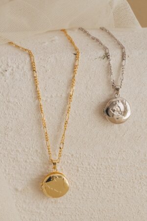 Earth Charm Locket Necklace Capture Your World in a Timeless Keepsake