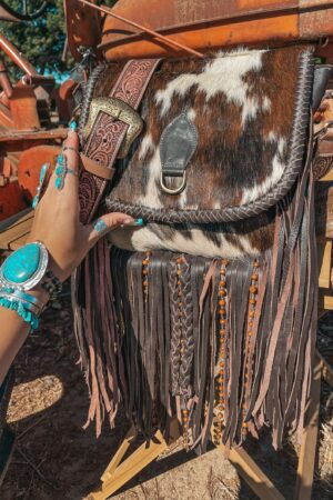 Haute Southern Hyde x Beth Marie Fringe Leather Western Purse for the Modern Cowgirl