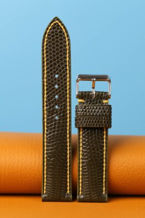 Premium Dark Green Bespoke Watch Strap Elevate Your Timepieces with Vintage Charm