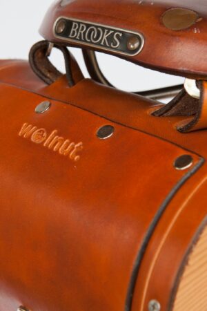 The Barrel Bag Premium Leather Bicycle Saddlebag for Unforgettable Rides