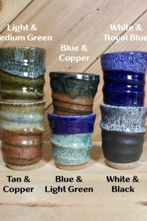 Speckled Ceramic Shot Glass Handcrafted Elegance for Your Spirited Moments