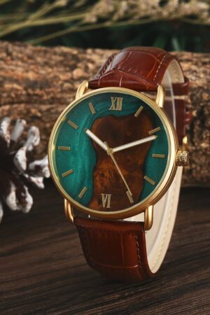 Engraved Wooden Watch A Timeless Anniversary Gift for Him (GT087)