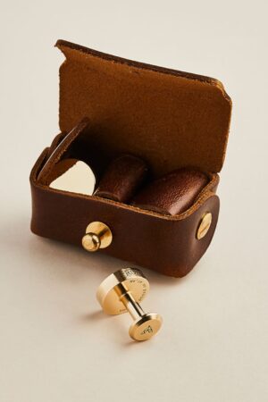 Personalized Leather Cufflink Pouch The Perfect Father's Day or Groomsmen Gift