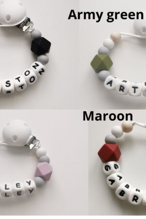 Personalized Pacifier Clip Keep Your Baby's Soother Safe and Stylish