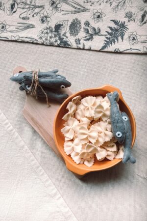 Realistic Felt Anchovy A Savory Playtime Treat for Imaginative Chefs