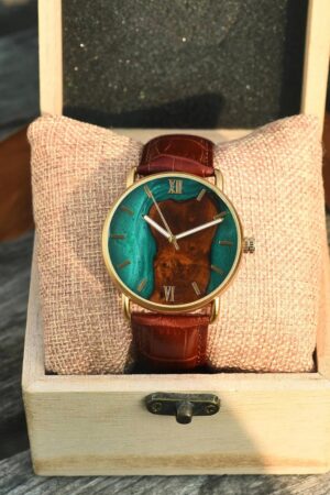 Engraved Wooden Watch A Timeless Anniversary Gift for Him (GT087)