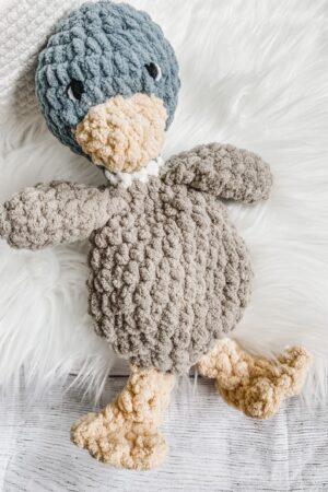 Cuddle Up with Our Adorable Duck Lovey The Perfect Comfort for Your Little One