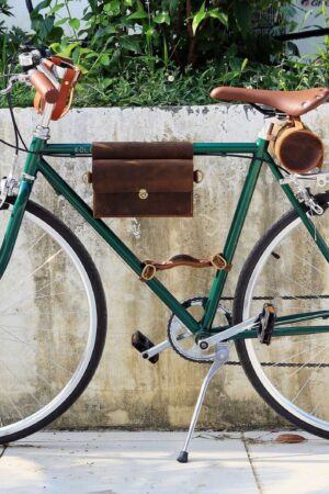 Personalized Leather Bike Handlebar Elevate Your Ride with Style and Comfort