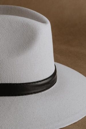 White Panama Straw Fedora The Perfect Summer Accessory for Women