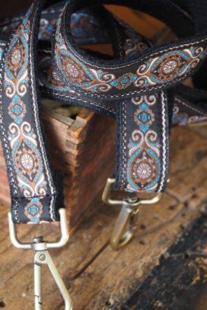 Boho Woven Guitar Strap Elevate Your Handbag with Retro Style