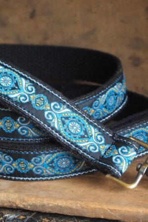 Boho Woven Guitar Strap Elevate Your Handbag with Retro Style