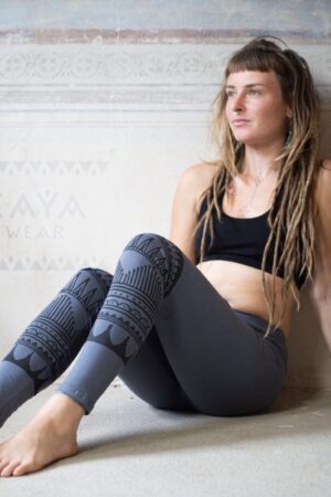 Tribal Boho Yoga Hippie Block Print Leggings Embrace Your Inner Spirit