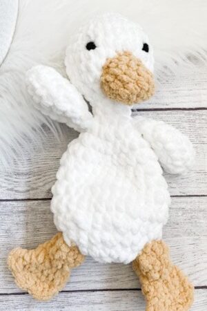 Cuddle Up with Our Adorable Duck Lovey The Perfect Comfort for Your Little One