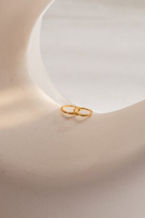 Pav? Cartilage Mini Hoops Shimmering Diamonds in a Delicate Embrace