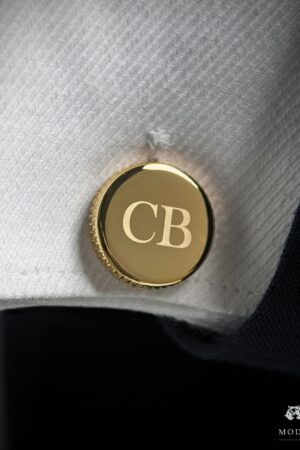 Personalized Gold Cufflinks Elevate Your Style with Unique Jewelry