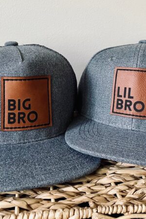 Brotherly Bond SnapBack Caps for Big Bro and Lil Bro