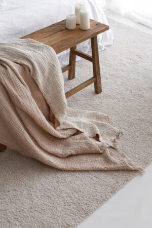 Ultra-Soft Muslin Throw Blanket The Perfect Summer Coverlet for Cozy Nights