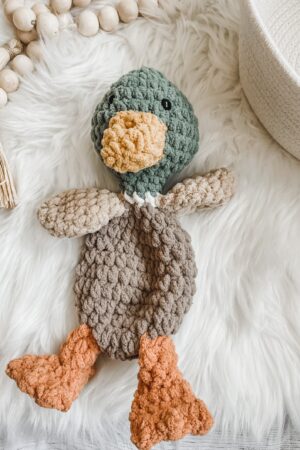 Cuddle Up with Our Adorable Duck Lovey The Perfect Comfort for Your Little One