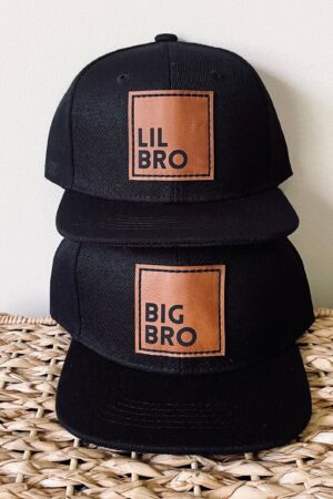 Brotherly Bond SnapBack Caps for Big Bro and Lil Bro