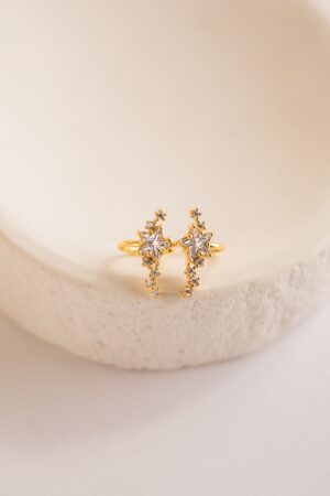 Starry Night Diamond Ear Cuffs Elevate Your Style with Celestial Charm