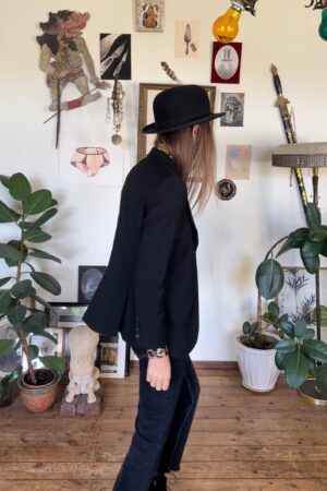 Black Wool Gucci Blazer Sophisticated Elegance in a Perfectly Tailored XS