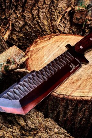 Handcrafted Heavy-Duty Machete The Ultimate Outdoor Companion for Hunters, Campers, and Adventurers