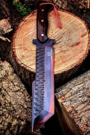 Handcrafted Heavy-Duty Machete The Ultimate Outdoor Companion for Hunters, Campers, and Adventurers