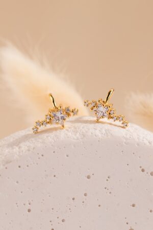 Starry Night Diamond Ear Cuffs Elevate Your Style with Celestial Charm