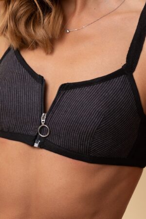 ALICE Organic Linen Sports Bra for Yoga, Workouts, and Fitness