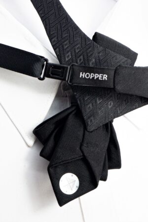 Black Bow Tie Sophisticated Elegance for the Modern Cavalier