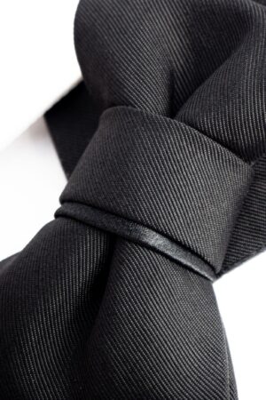 Black Bow Tie Sophisticated Elegance for the Modern Cavalier