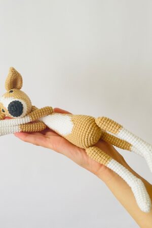 Whimsical Greyhound Plush A Loyal Companion for Dog Lovers