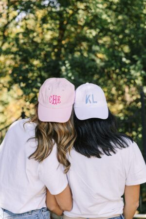 Embroidered Monogrammed Baseball Cap Personalize Your Style with a Touch of Elegance