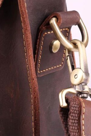 Premium Buffalo Leather Laptop Bag The Ultimate Companion for Professionals