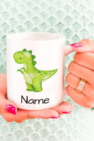 Roar-some Personalized Dino Mug Create a Prehistoric Adventure for Your Little Explorers