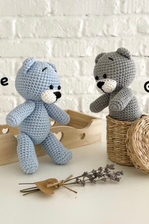 Adorable Crochet Teddy Bear A Cherished Keepsake for Precious Moments